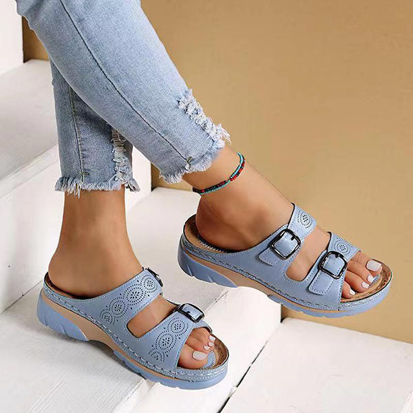 Morallure™ OrthoEase – Wide Toe Box Comfort Sandals For All day Walking