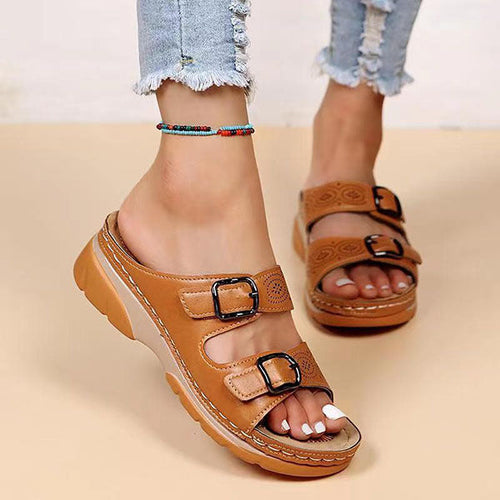 Morallure™ OrthoEase – Wide Toe Box Comfort Sandals For All day Walking