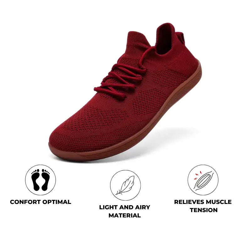 Ultra-Light Wide Fit Shoe for Women – Zero Drop, Breathable & Supportive for Walking & Everyday Comfort