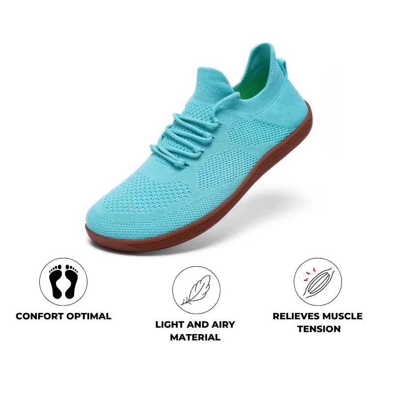 Ultra-Light Wide Fit Shoe for Women – Zero Drop, Breathable & Supportive for Walking & Everyday Comfort