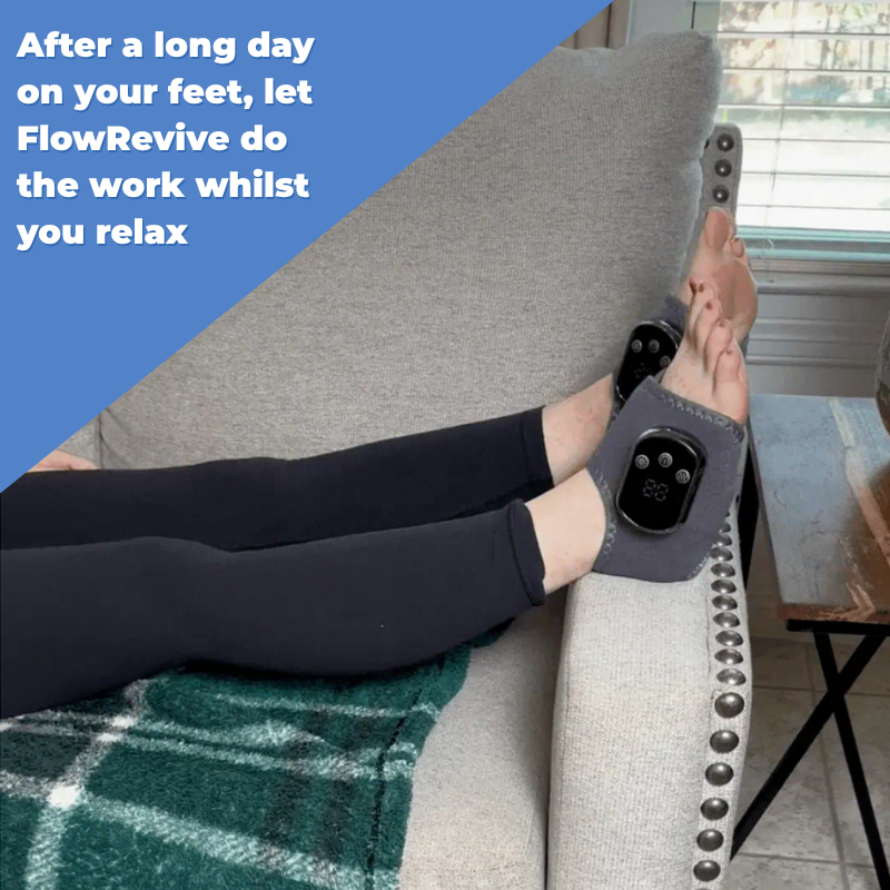 FlowRevive Lymphatic Drainage Foot Massager