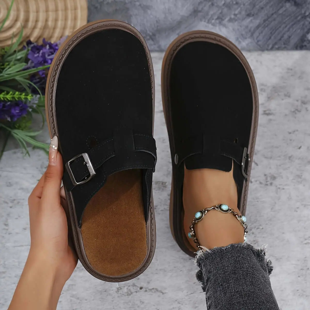 Orthopedic Comfort Loafers for Women – Retro Style, Daily Walking Support