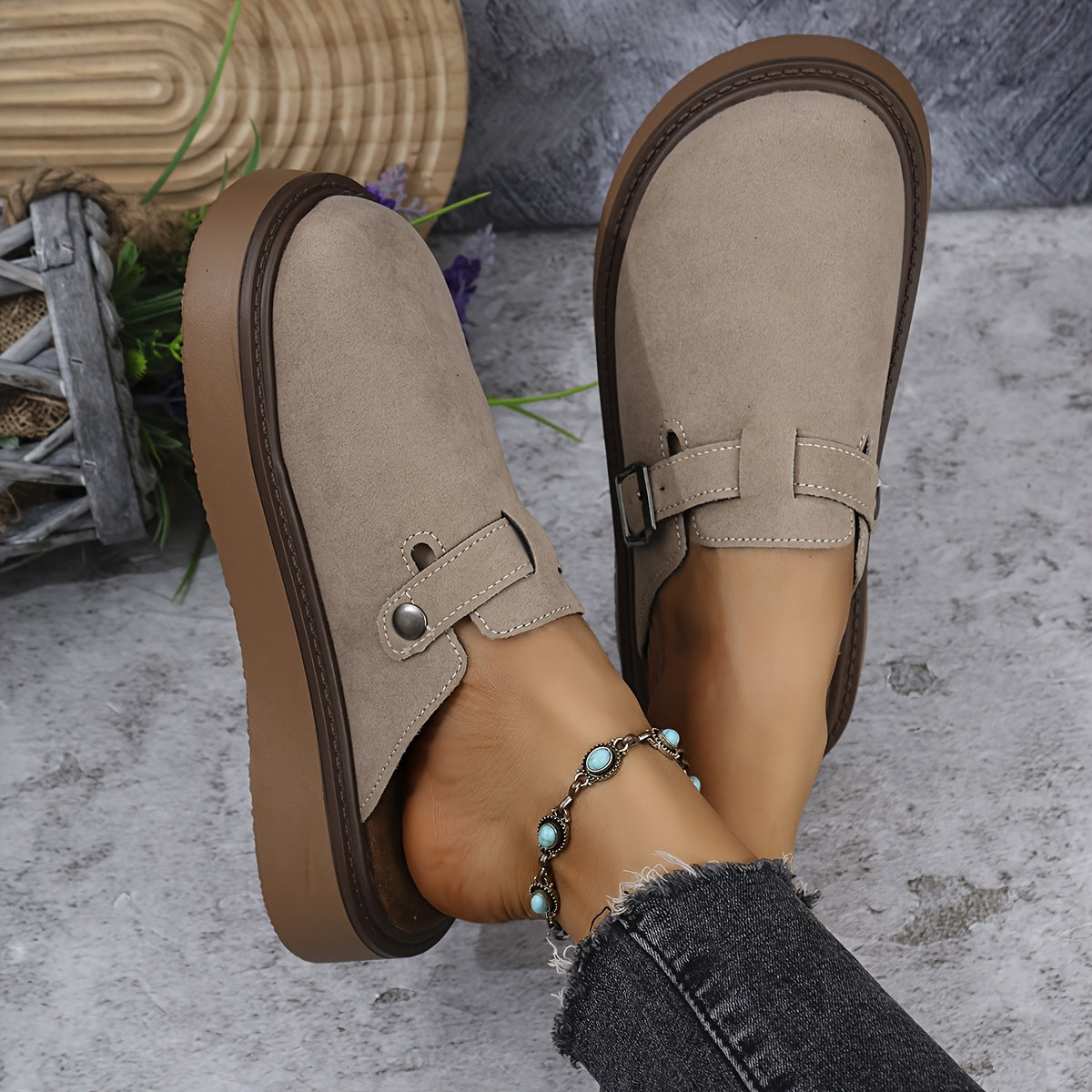 Orthopedic Comfort Loafers for Women – Retro Style, Daily Walking Support