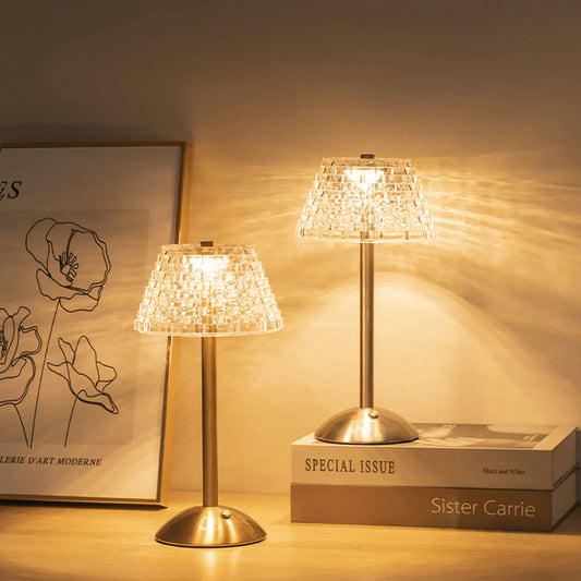 Lampe de Table Sans Fil – Idéale comme Lampe de Chevet et Décoration Maison