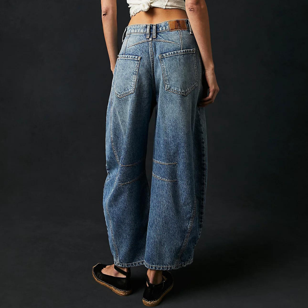 Morallure - Comfortable Wide-Leg Jeans