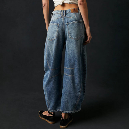 Morallure - Comfortable Wide-Leg Jeans