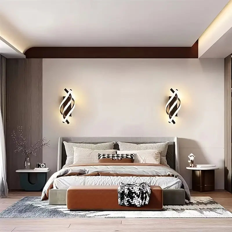 Applique Murale LED Sans Fil – Modern Lampe Murale Design for Chambre and Maison