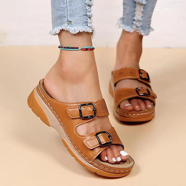 Morallure™ OrthoEase – Wide Toe Box Comfort Sandals For All day Walking