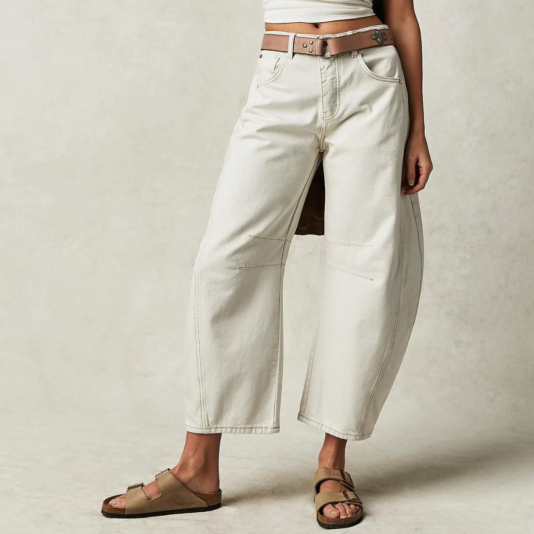 Morallure - Comfortable Wide-Leg Jeans