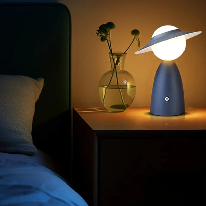 Lampe de Table LED Sans Fil avec Fonction de Charge – Design Élégant et Pratique