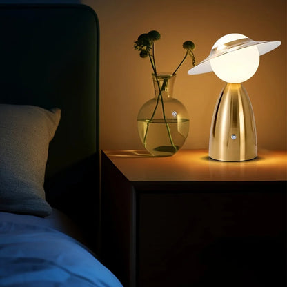 Lampe de Table LED Sans Fil avec Fonction de Charge – Design Élégant et Pratique