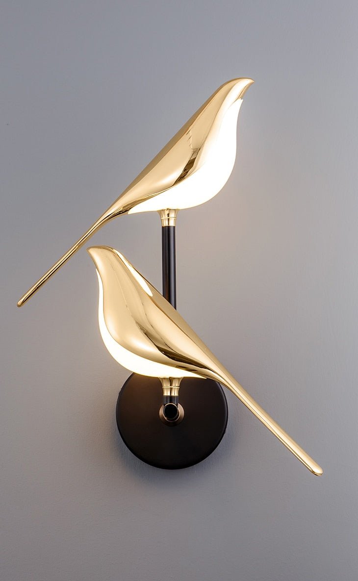 Applique Moderne en Forme d'Oiseaux – Une Élégance Lumineuse pour Votre Intérieur