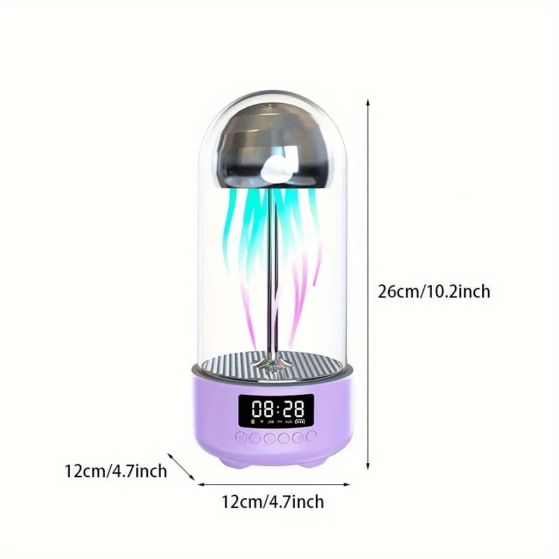 Lumière multifonctionnelle moderne avec haut-parleur et horloge