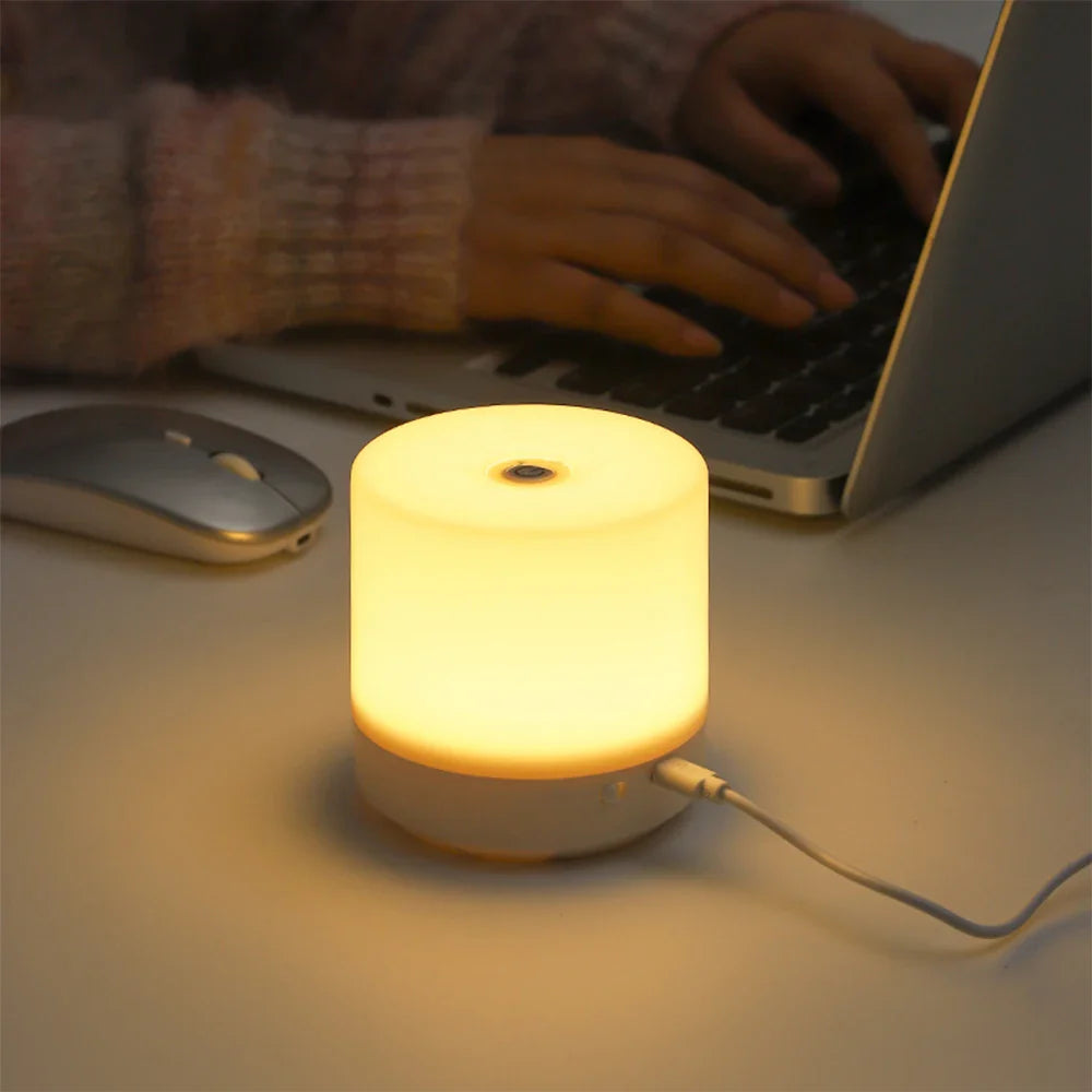 Lampe de Chevet Lumina - Gradation Tactile USB | Veilleuse LED Sans Fil