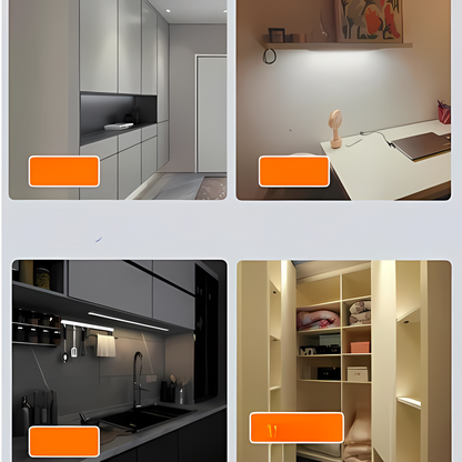 Bandes LED à Capteur Rechargeable – Éclairage Intelligent et Sans Fil