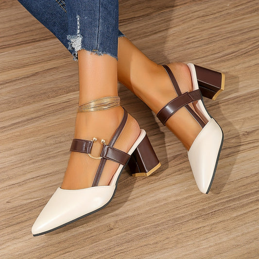 OrthoEase™ – Stylish Orthopedic Comfort Heels for Women