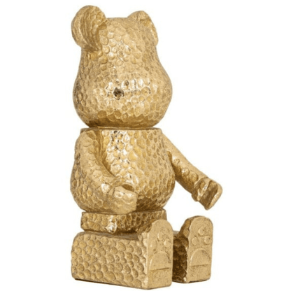 Decorative Gold Sitting Bear Ornament