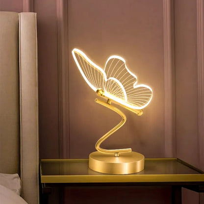 Lampe de Table LED Papillon Élégante – Une Touche Féérique pour Votre Décoration Maison