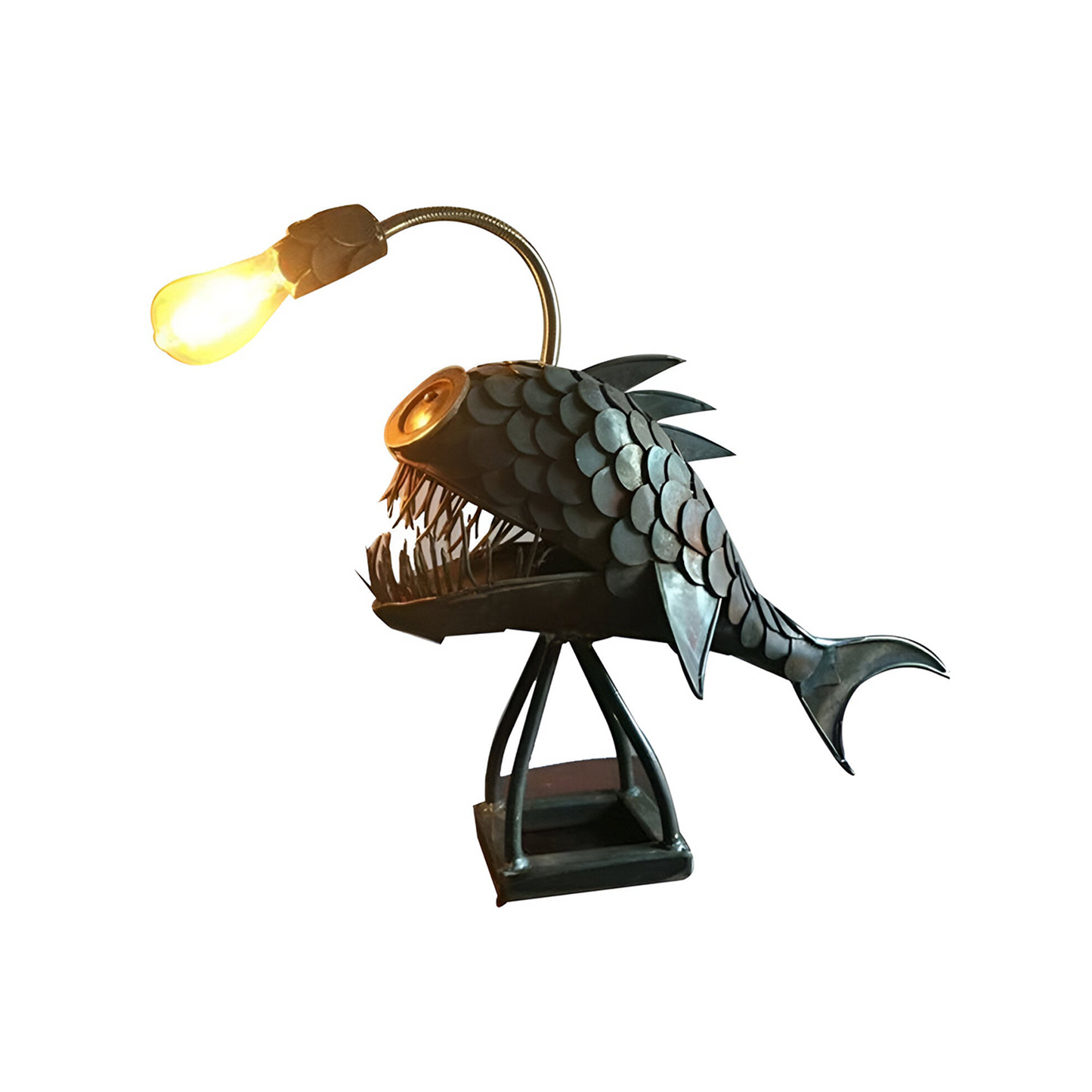 Lampe de Poisson Pêcheur - Decoration maison