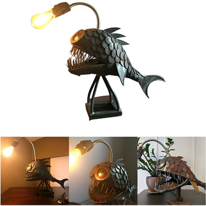 Lampe de Poisson Pêcheur - Decoration maison