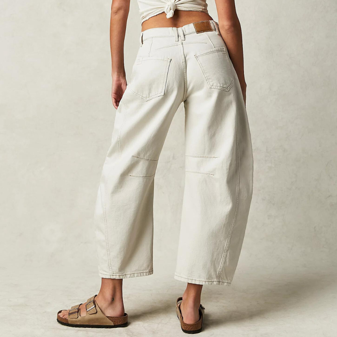 Morallure - Comfortable Wide-Leg Jeans